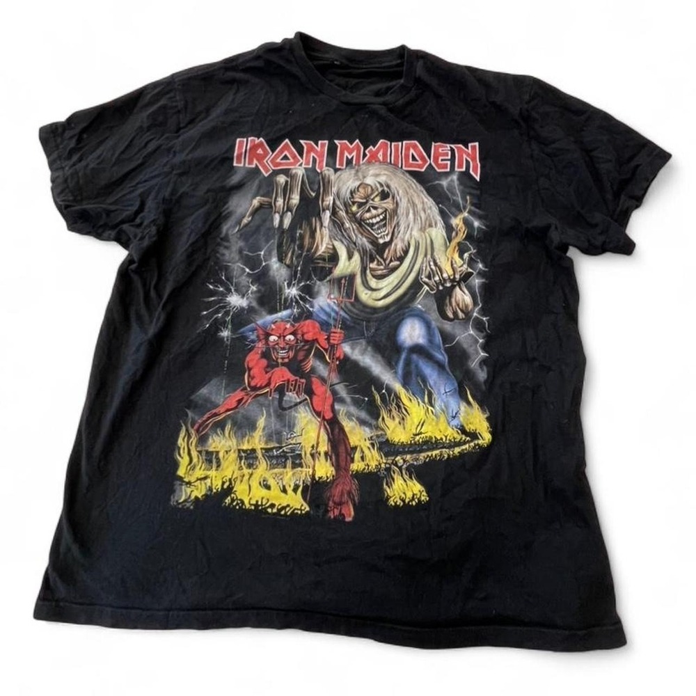 Iron Maiden Legacy Of The Beast World Tour 2019 black t-shirt‎